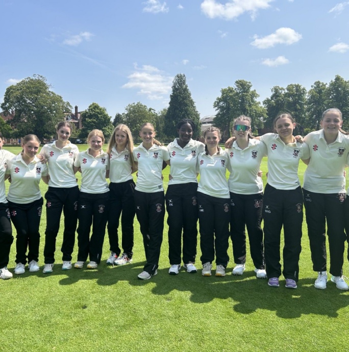 News » U15 Girls' Cricket Team Reach Last 16 Of National 100 Ball Cup